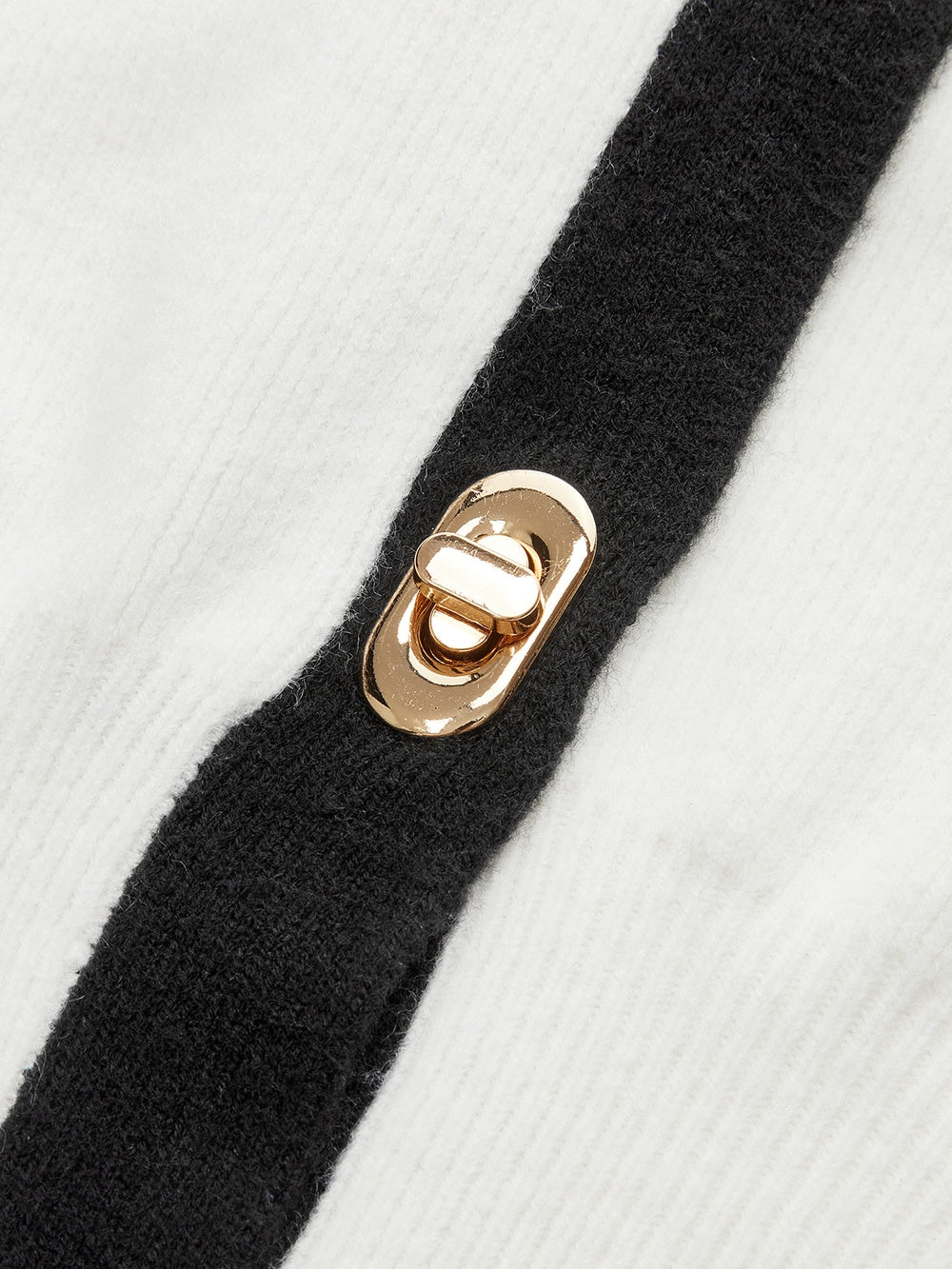 Pauline cardigan collar and decorative button detail