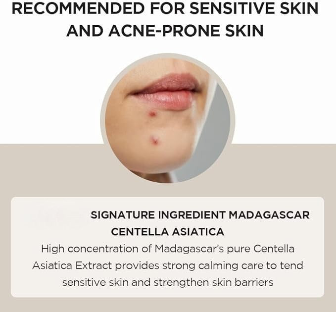 SKIN1004 Madagascar Centella Ampoule Korean Skincare for Sensitive Skin & Hydration