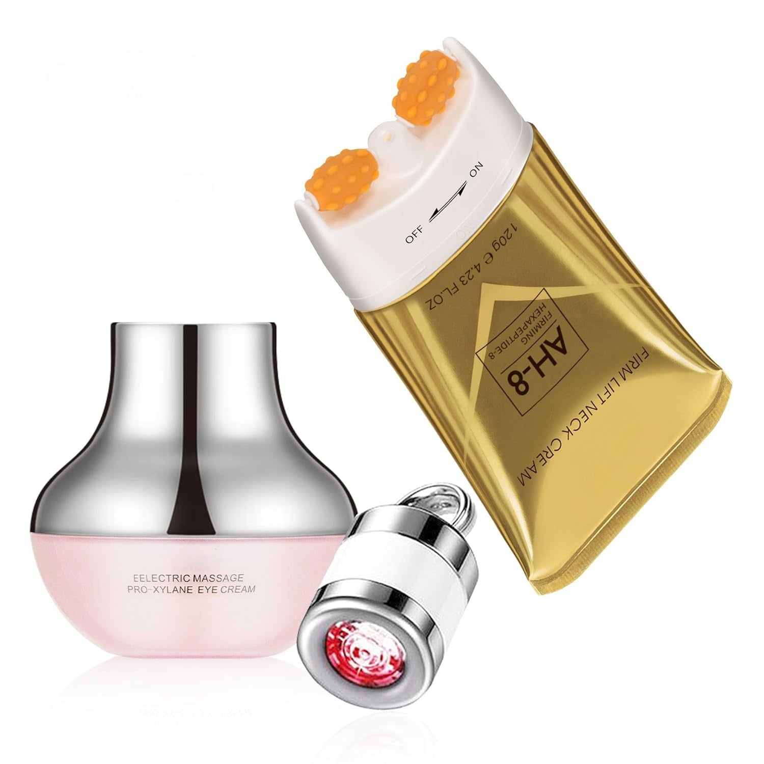 Firming Neck & Eye Cream Duo — Hydrating Anti-Aging Formula for Firming & Smoothing