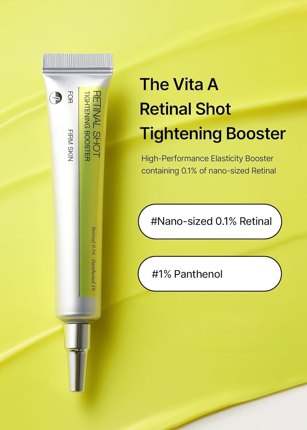 Vita A Retinal Shot Tightening Booster with Niacinamide for Fine Lines & Firming