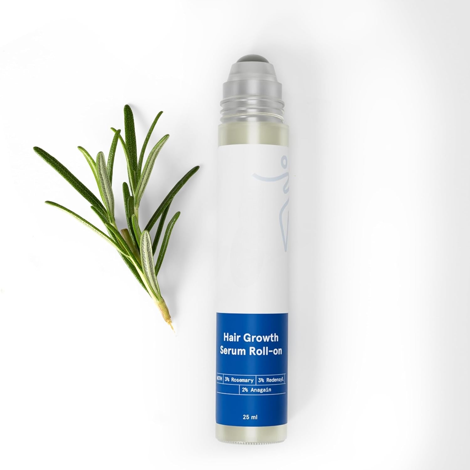 Advanced Hair Growth Serum Roll-On with Rosemary Oil, Redenex & Anaflex - 25ml