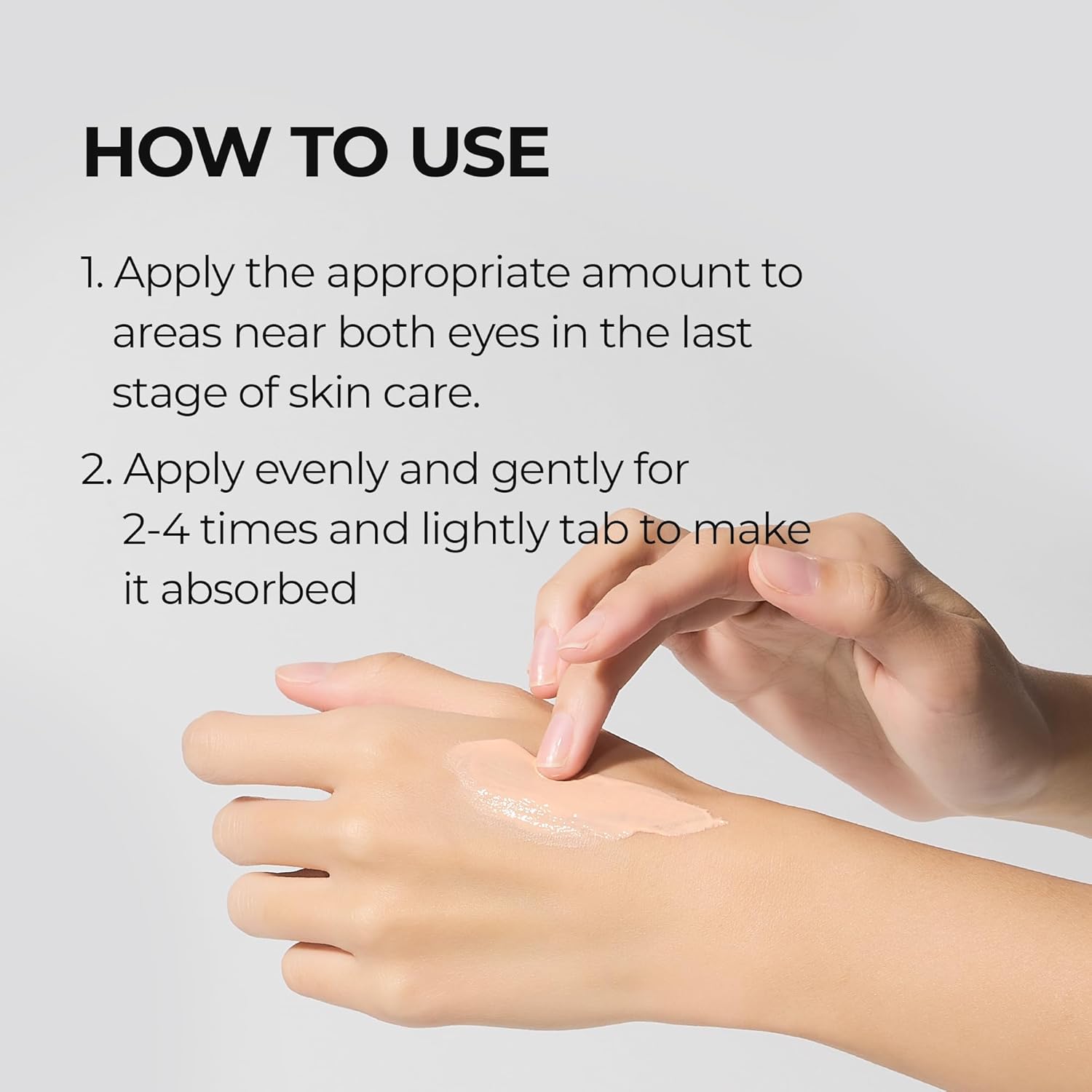 Calcium Dark Spot Eye Cream for Dark Circles & Under Eye Bags, 15g