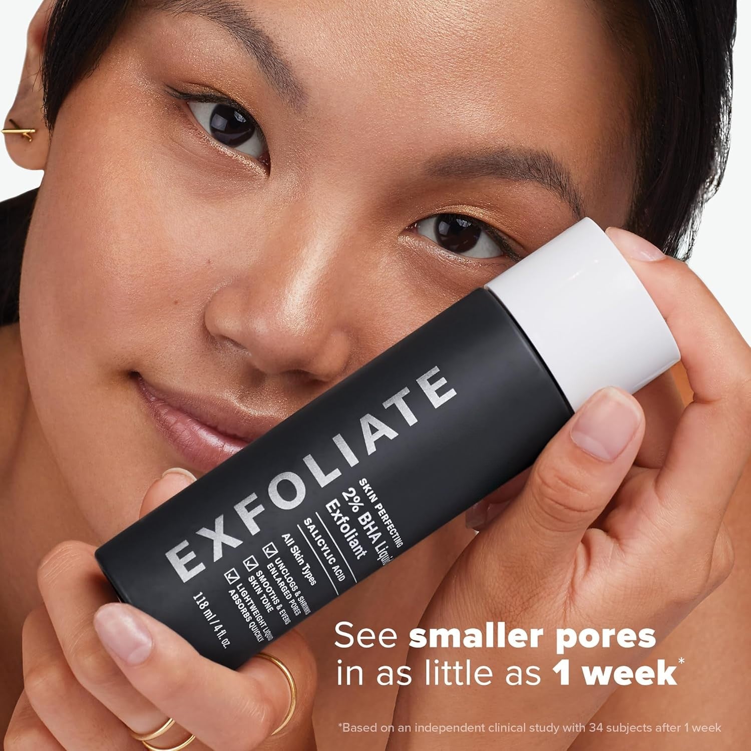 Skin Perfecting 2% BHA Liquid Exfoliant with Salicylic Acid for Pores & Skin Texture