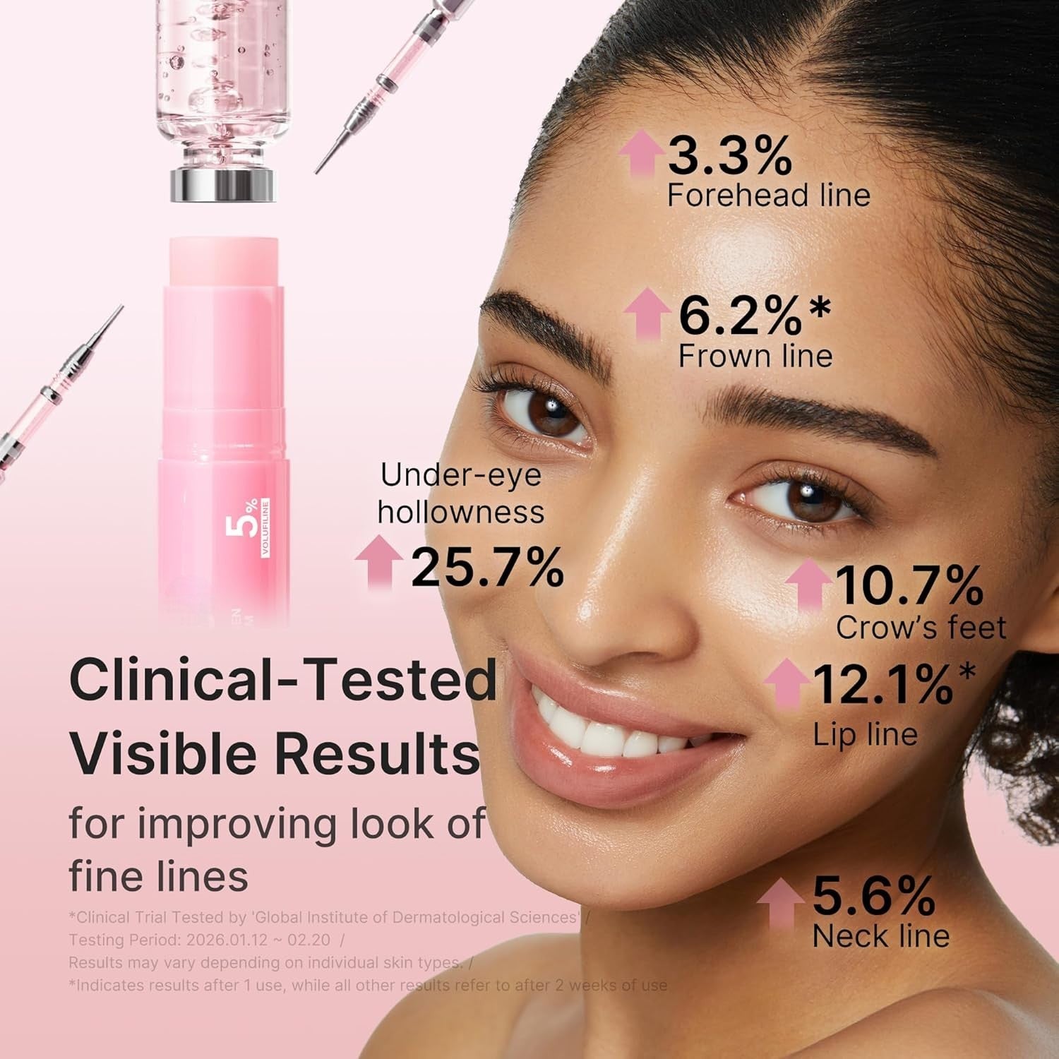 PDRN Pink Collagen Volume Multi Balm Stick for Plumping, Glow & Fine Lines