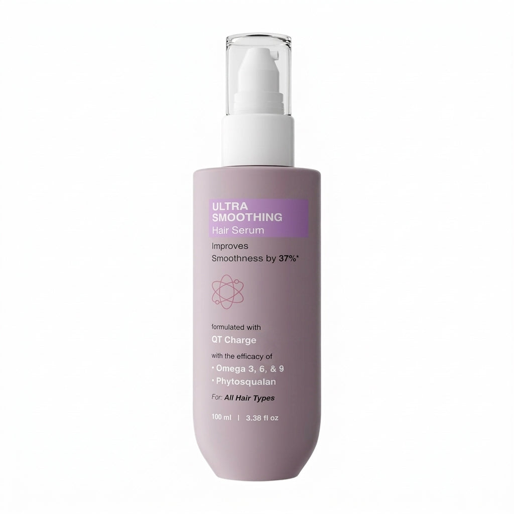 Ultra Smoothing Hair Serum with Niacinamide for Smooth, Frizz-Free Hair
