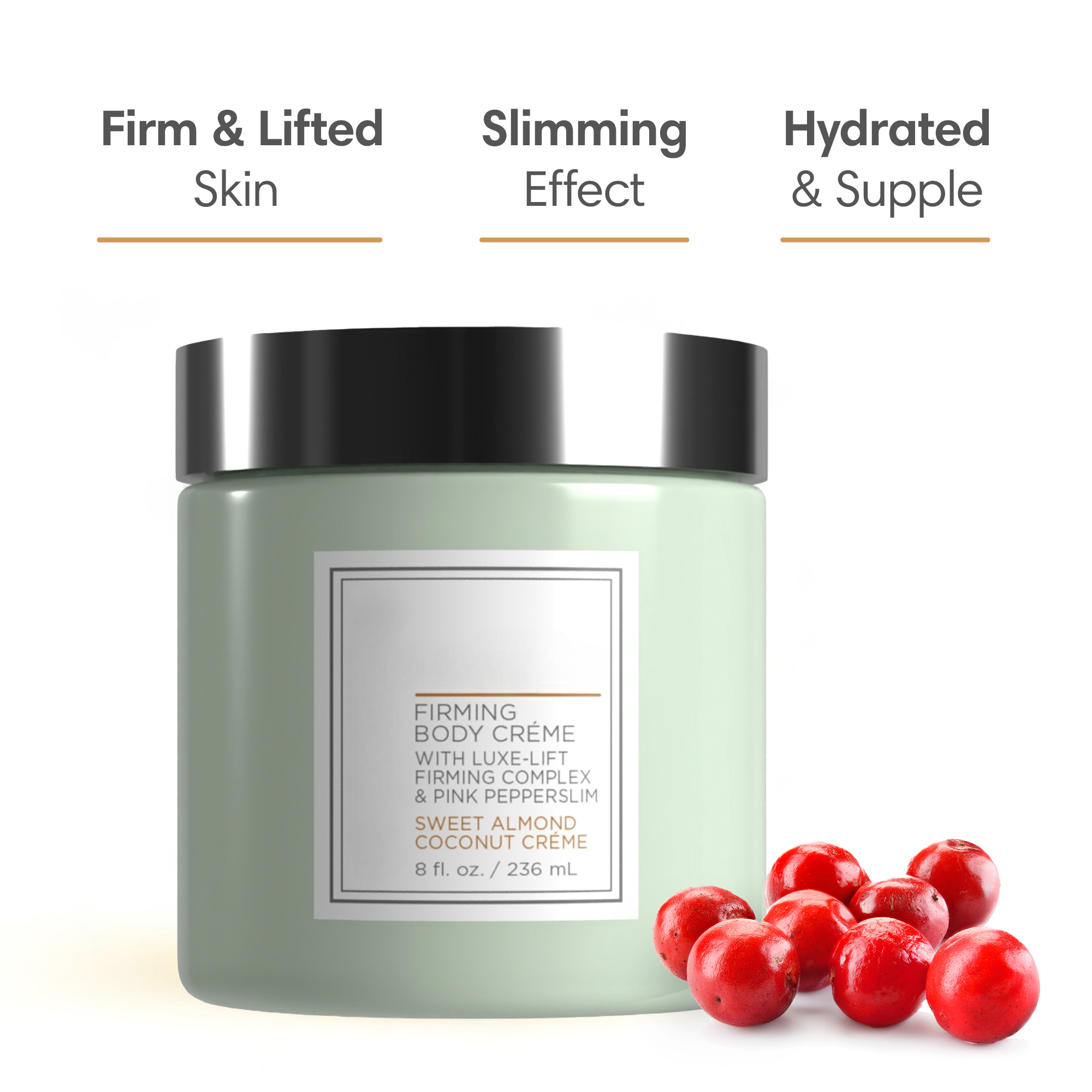 Firming Body Cream Champagne Beaute Lift — Luxe-Lift Complex & Pink Pepperslim