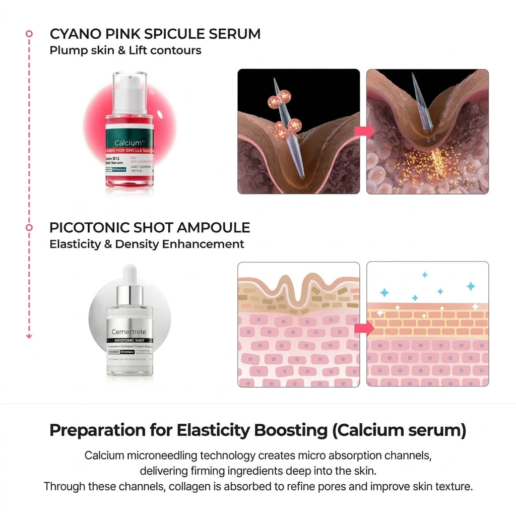 Collagen Boost Set with Calcium Volume Firming Balm — 5-Step Routine for Mature Skin