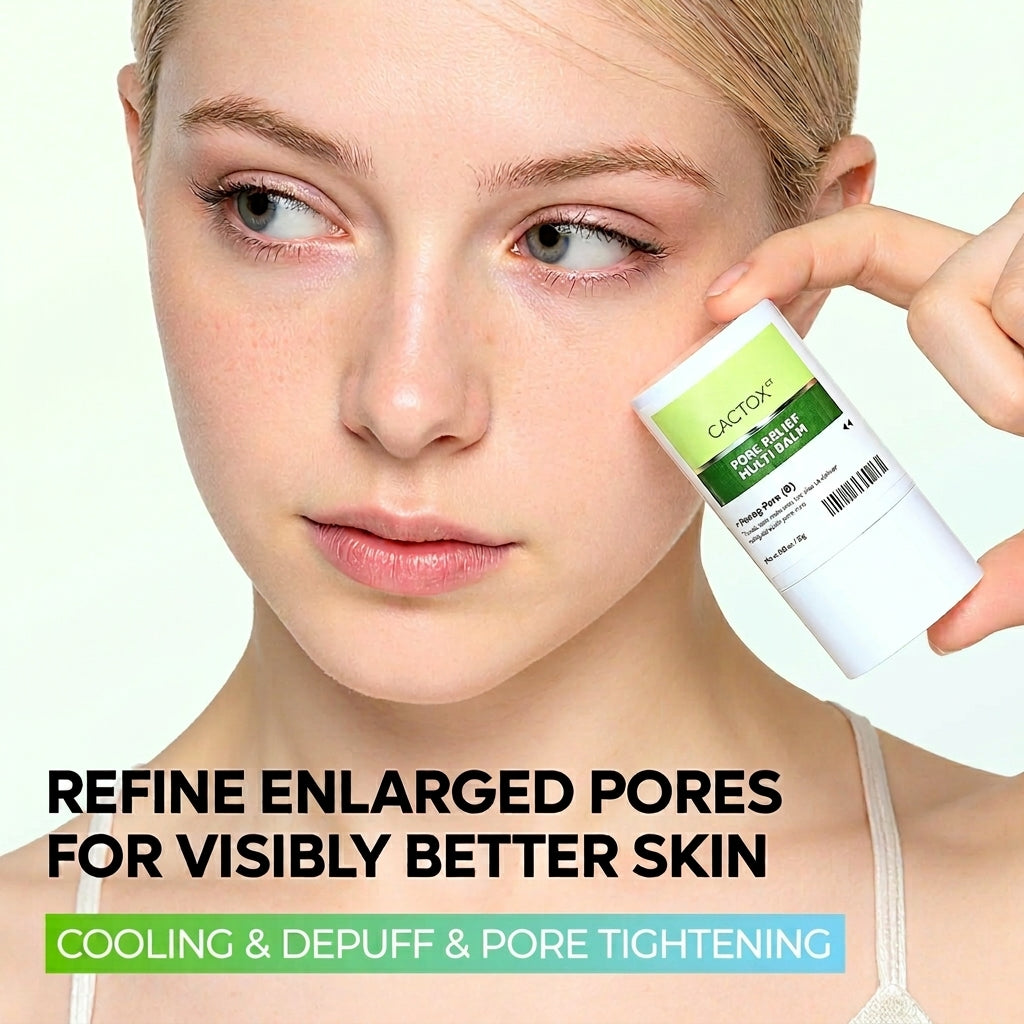 CACTOX Pore Relief Multi Balm — Cooling Formula for Visibly Smoother, Refined Skin