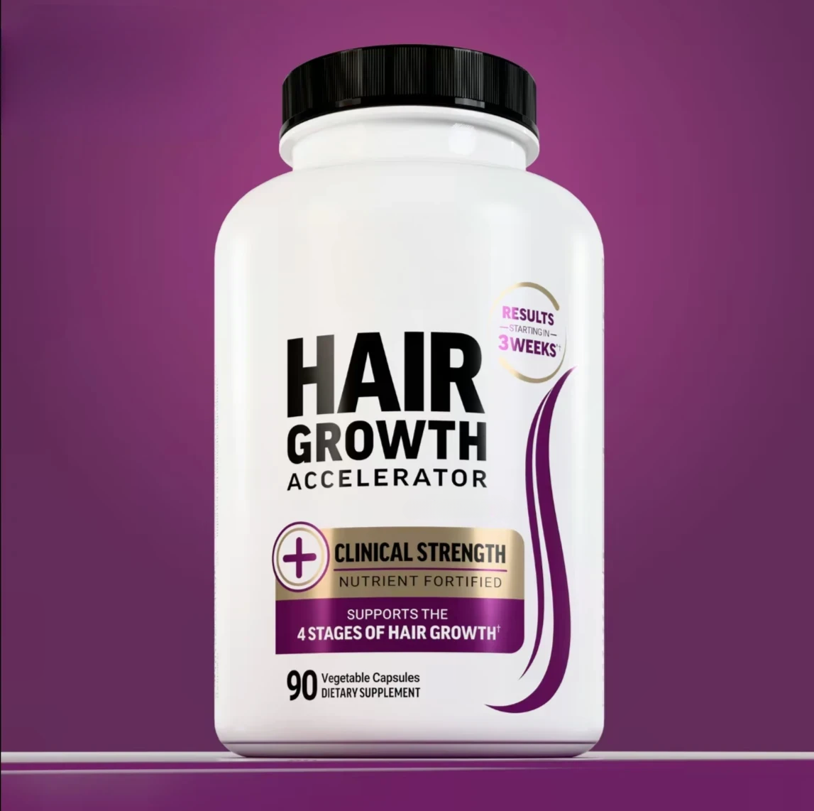Hair Growth Accelerator Biotin Supplement Capsules & Soft Chews