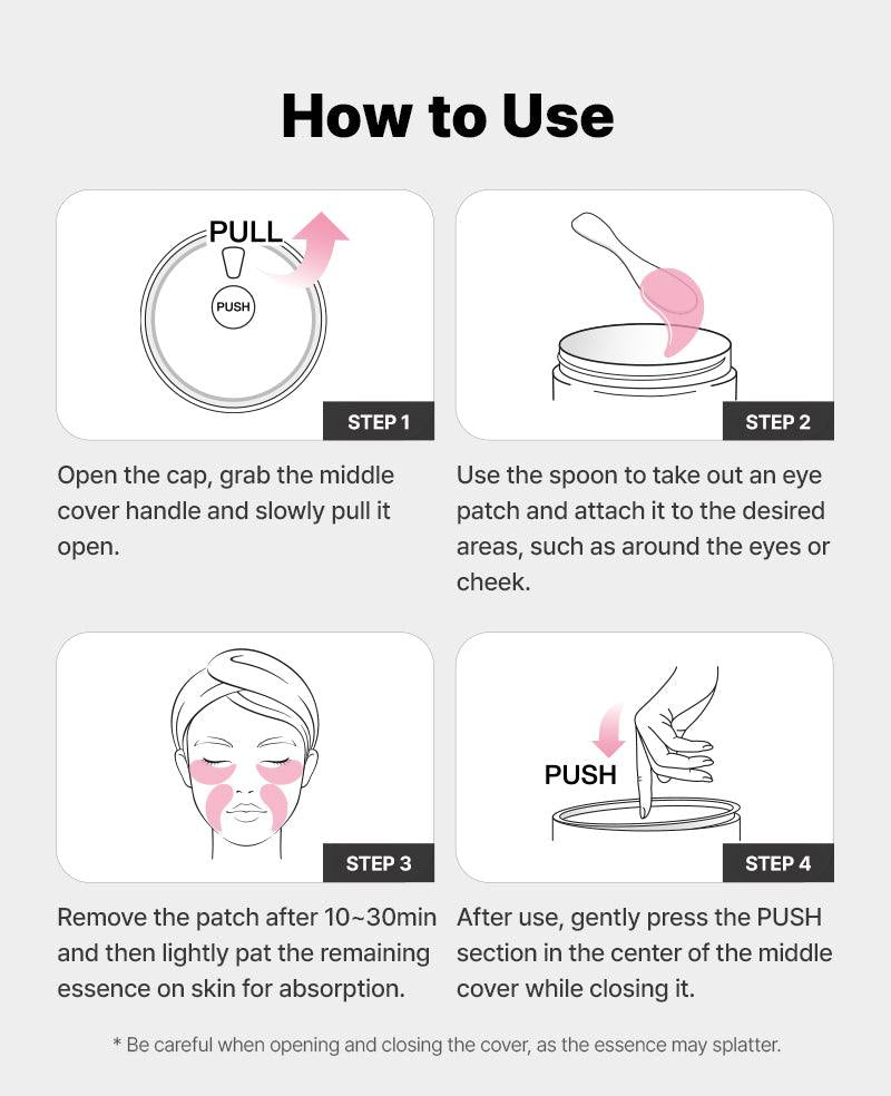 The Peptide Collagen Hydrogel Eye Patch for Dark Circles, Puffy Eyes & Fine Lines