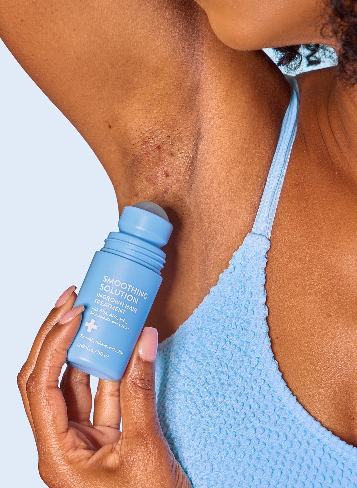 Smoothing Solution Ingrown Hair Serum for Razor Bumps & Smooth Skin