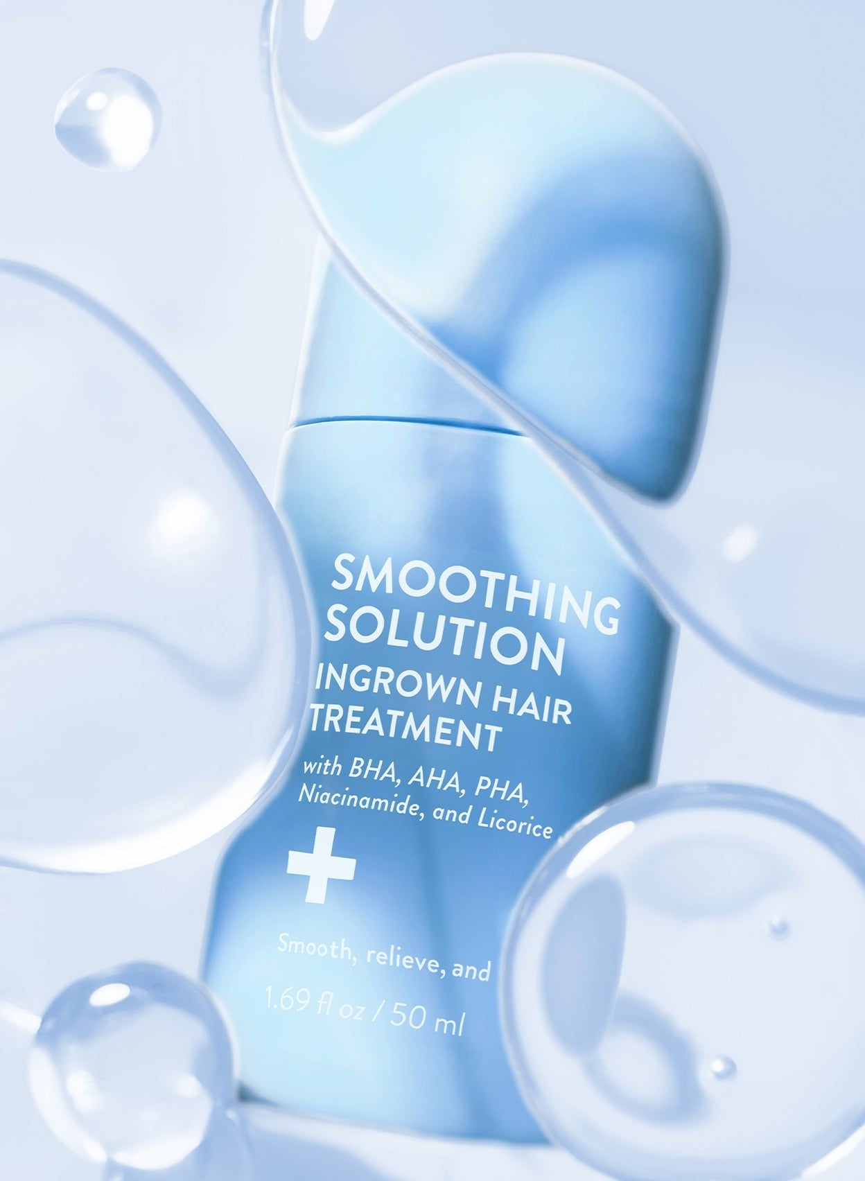 Smoothing Solution Ingrown Hair Serum for Razor Bumps & Smooth Skin