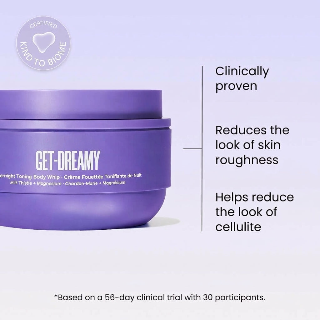 GET-DREAMY Overnight Toning Body Whip — Milk Thistle & Magnesium, 200mL