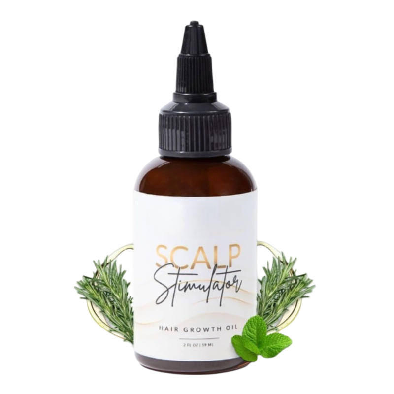 Scalp Stimulator Hair Growth Oil for Hair Thinning & Thicker Hair