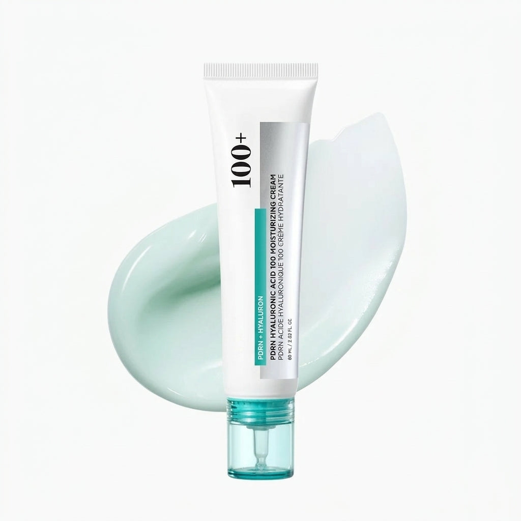 PDRN Hyaluronic Acid 100 Moisturizing Cream with Collagen Formula for Glass Skin Glow