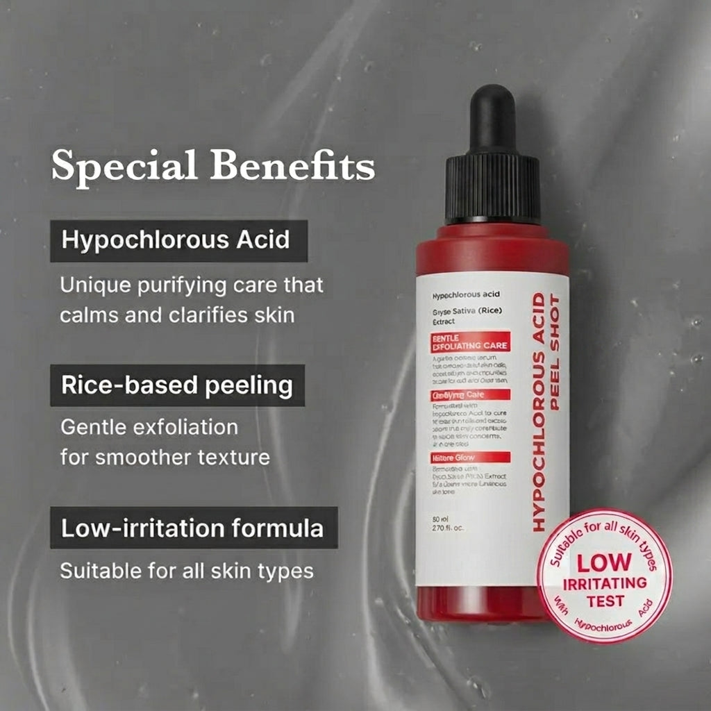 Peel Shot with Hypochlorous Acid Gentle Exfoliating Serum