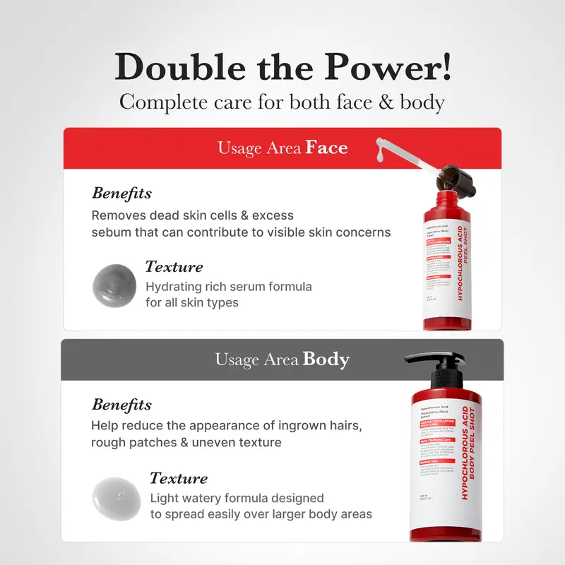 Peel Shot with Hypochlorous Acid Gentle Exfoliating Serum