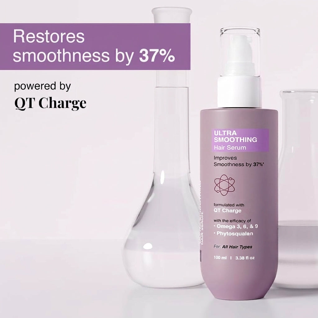 Ultra Smoothing Hair Serum with Niacinamide for Smooth, Frizz-Free Hair