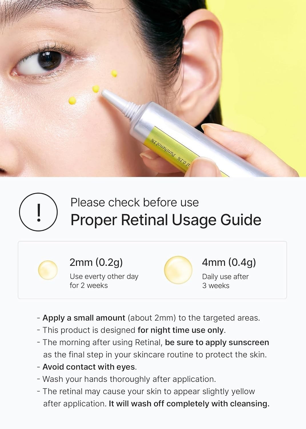 Vita A Retinal Shot Tightening Booster with Niacinamide for Fine Lines