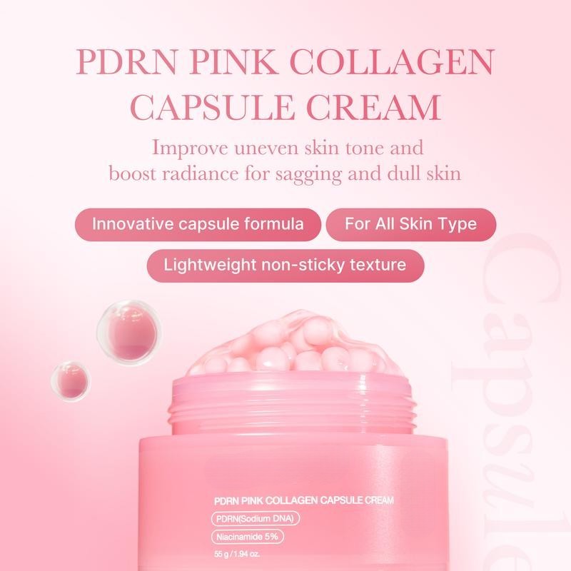 Mix & Match Boba Capsule Cream Set — Korean Skincare with Niacinamide & Peptides