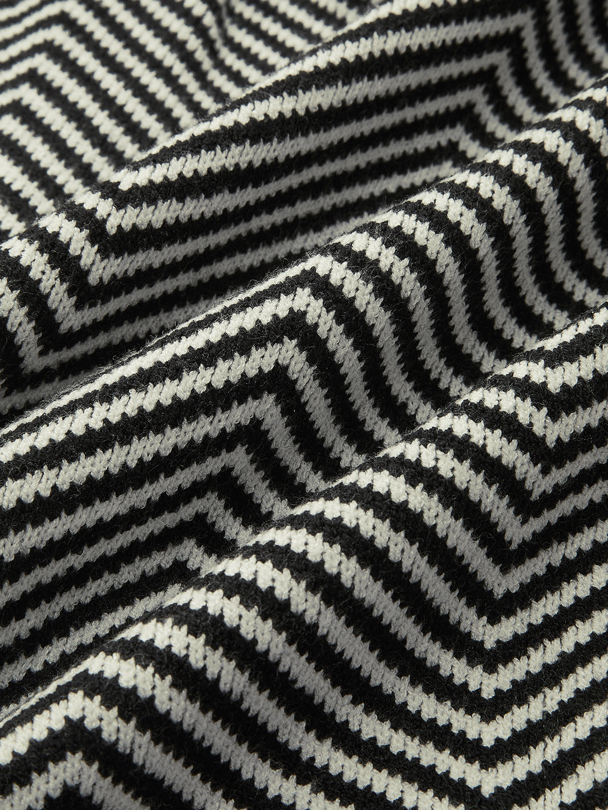 Angelique herringbone button cardigan full-length view