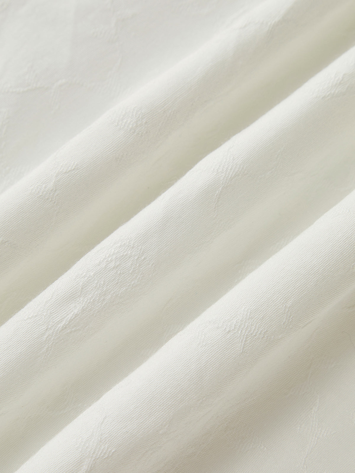 Antoinette cotton ruffle-hem midi dress detail view