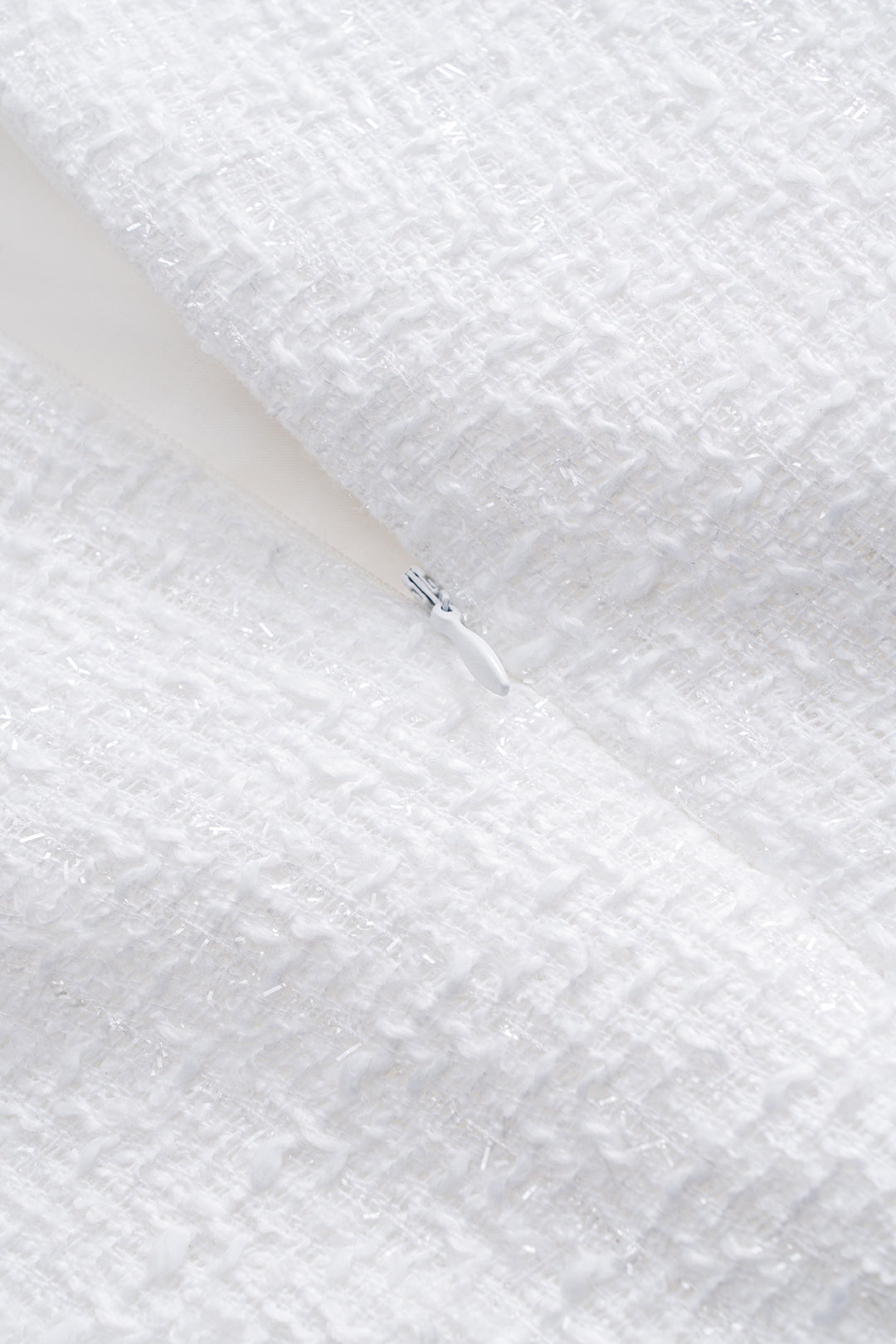 Apolline mini dress textured fabric close-up