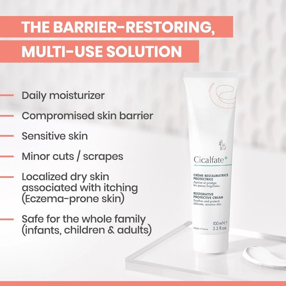 Cicalfate+ Restorative Protective Cream Moisturizer Dry & Sensitive Skin