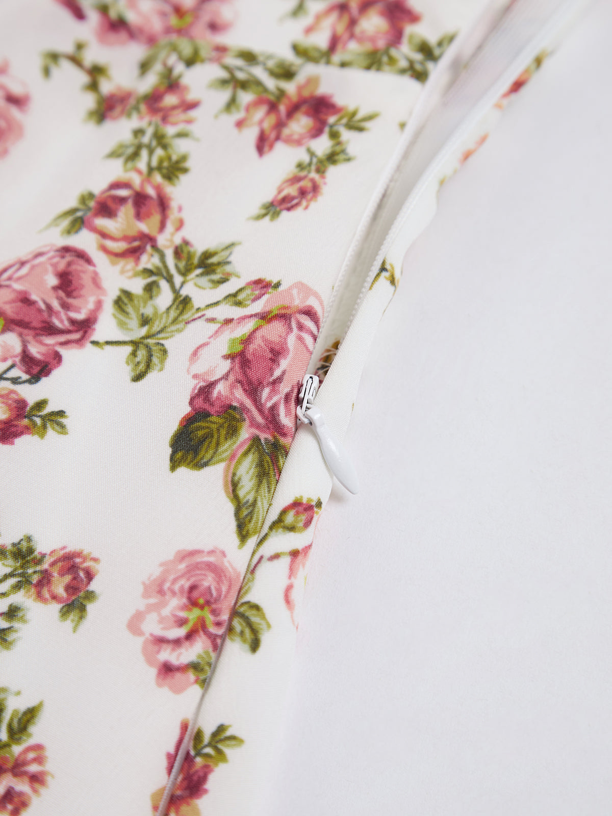 Rosalie floral midi dress full-length view